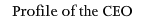 profile of the CEO